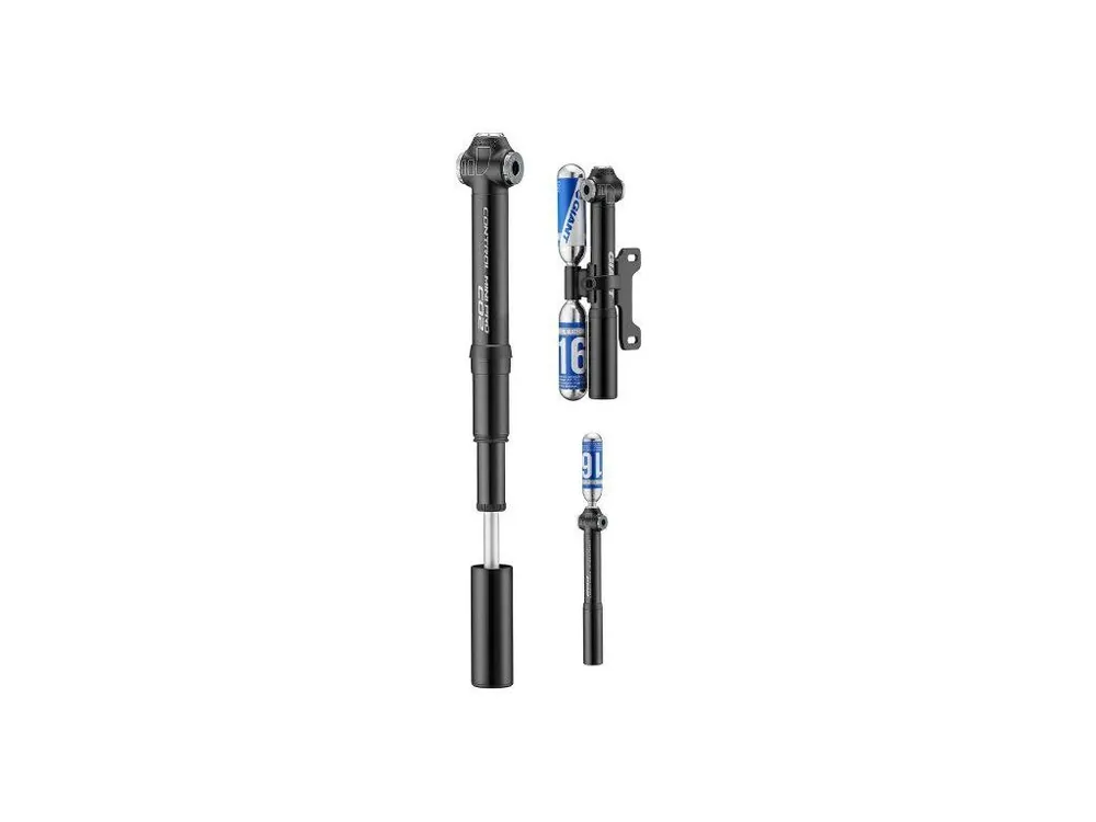 Značkový Pumpa Giant Control Mini Pro CO2 black