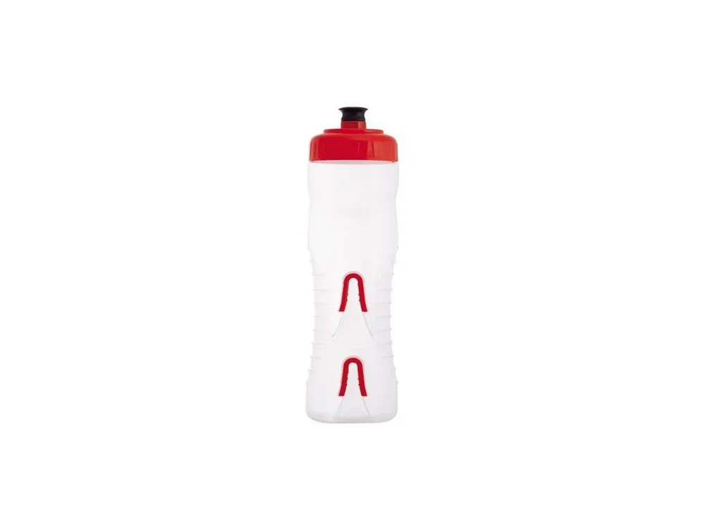 Nejprodávanější láhev FABRIC 750ml clear\\/red cap