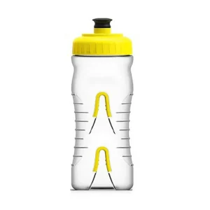 Rychlé Dodání láhev FABRIC 600ml clear\\/yellow cap