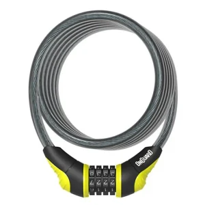 zámek ONGUARD spirála 1800x10 mm kódový žlutý Autentický