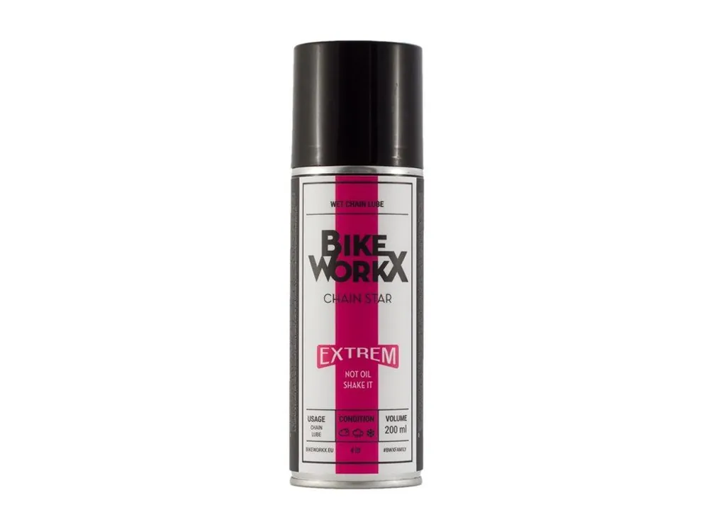 Olej na řetěz BikeWorkx Chain Star Extreme, 200ml Cenový Hit