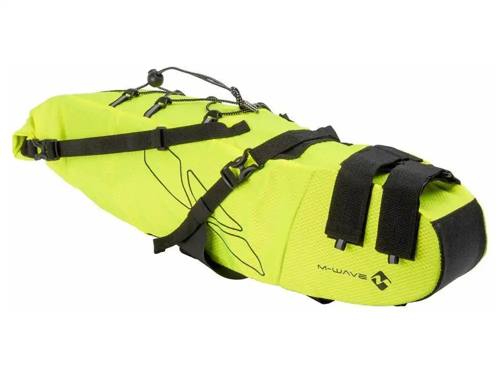 Brašna M-WAVE Rough Ride Saddle svítivě žlutá Značkový