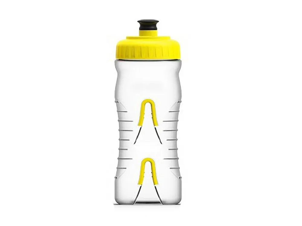 láhev FABRIC 750ml clear\\/yellow cap Doprava Zdarma