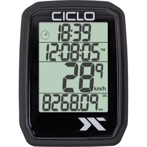Levný Cyklopočítač CicloSport Protos 205 bezdrát černý