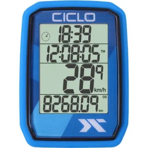 Cyklopočítač CicloSport Protos 205 bezdrát modrý Zlevněný