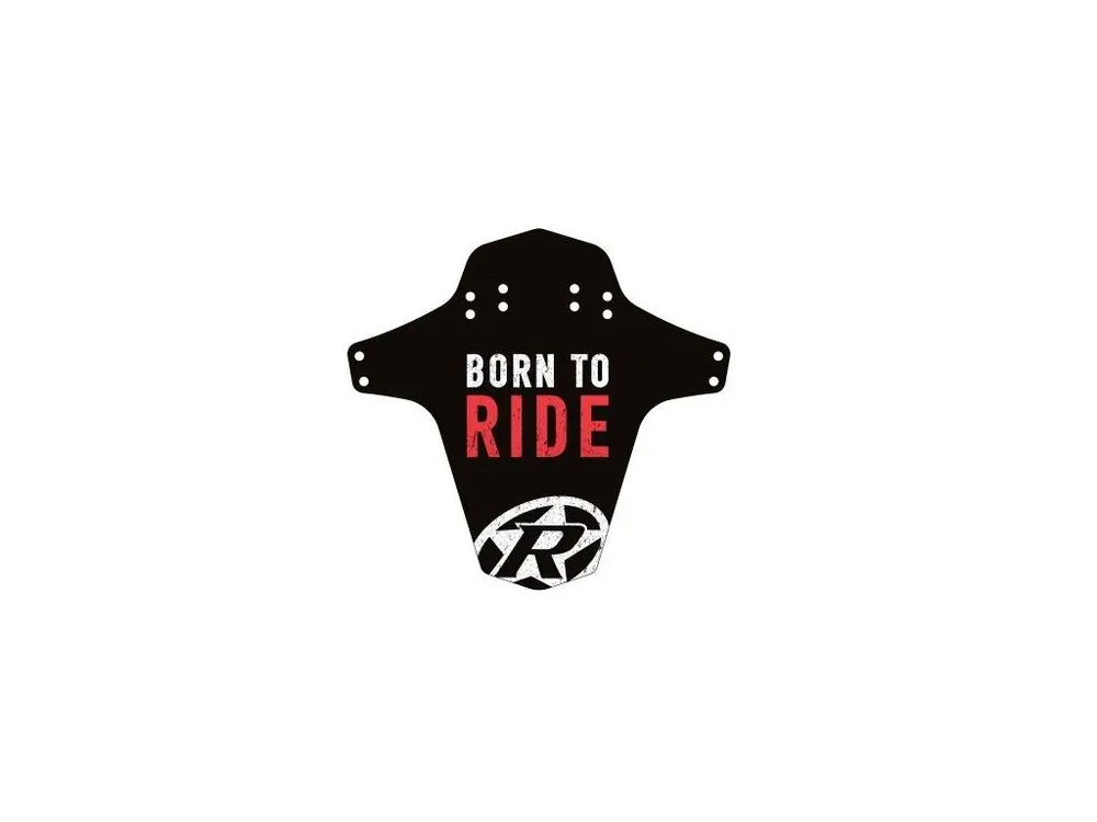 Hit Sezóny přední blatník REVERSE MudGuard Born to ride červe