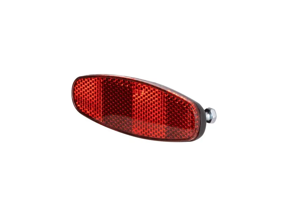 Zlevněný Odrazka zadní na nosič 105 x 31 mm, červená