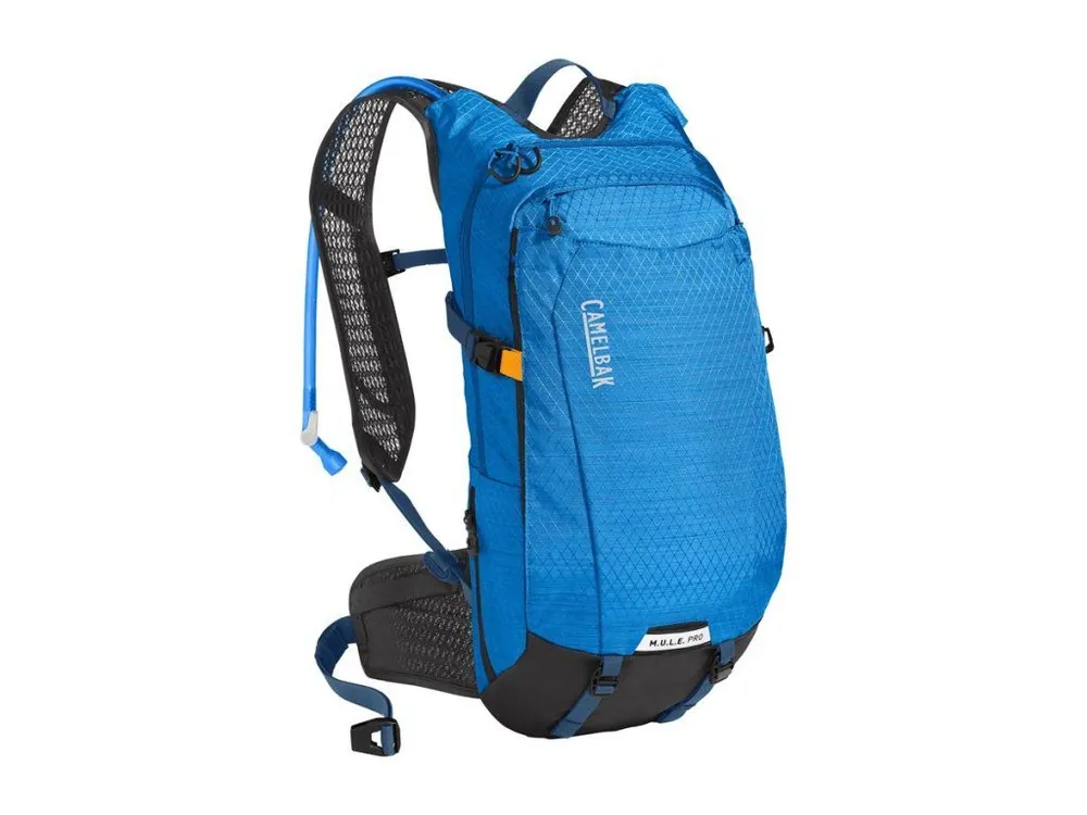 batoh CAMELBAK MULE PRO 14 Ibiza Blue\\/Orange Sleva