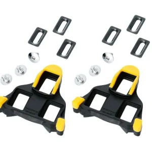 Zlevněný zarážky,kufry SHIMANO SPD SL SM-SH11 s vůlí yellow