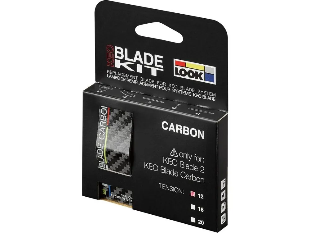 Karbonová planžeta do pedálů Look Keo Blade 16 Kit Finální Výprodej