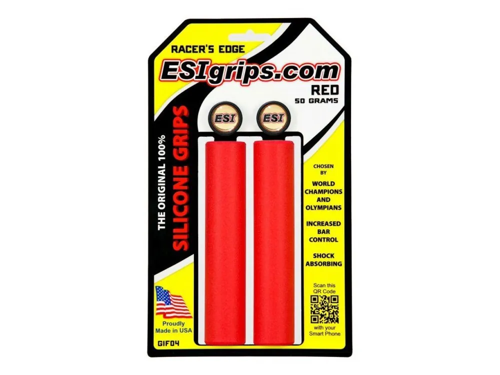 Gripy na kolo ESIgrips Racers Edge červené Cenová Bomba