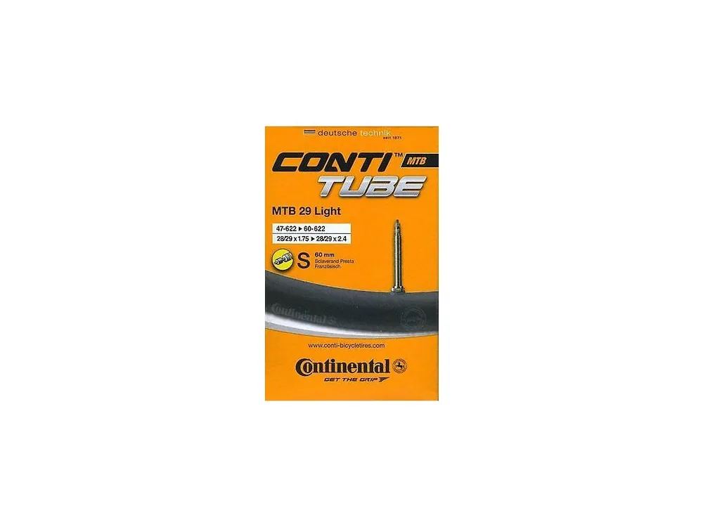 Značkový Duše Continental MTB Light 29x1,75-2,4\\", S60