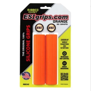 Autentický Gripy na kolo ESIgrips Ribbed Chunky oranžové