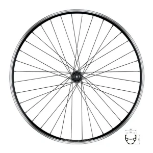 Doprava Zdarma Zadní kolo Force Classic 622x19,\\"V\\",FHTX500,36děr