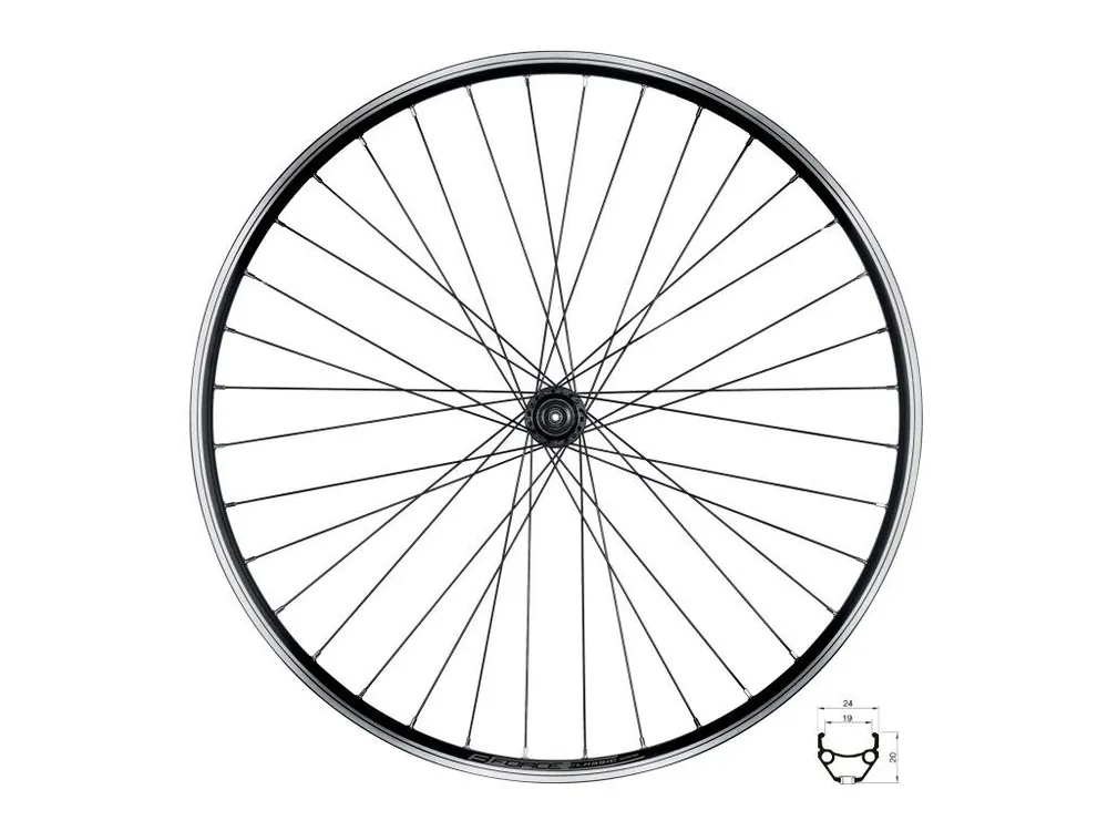 Doprava Zdarma Zadní kolo Force Classic 622x19,\\"V\\",FHTX500,36děr