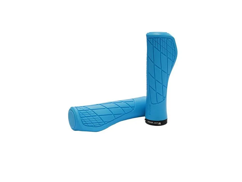 Ergonomické gripy na kolo Sting ST-917 bledě modré Must-Have