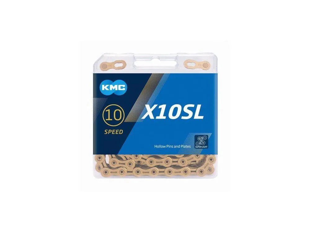 Sleva řetěz kmc x-10 SL superlight gold