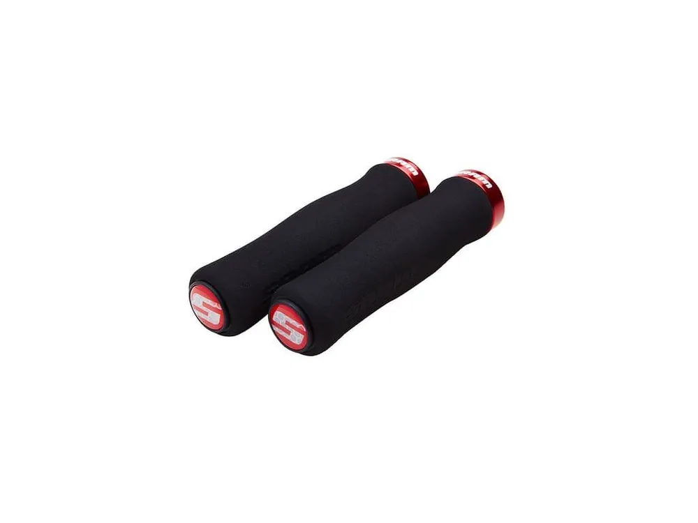 Gripy na kolo Sram Contoured Locking black\\/red Výhodná Nabídka