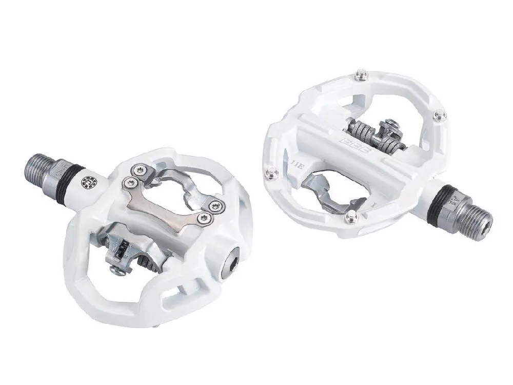 Víkendová Akce kombinované pedály BBB DUAL RIDE BPD-22 bílé