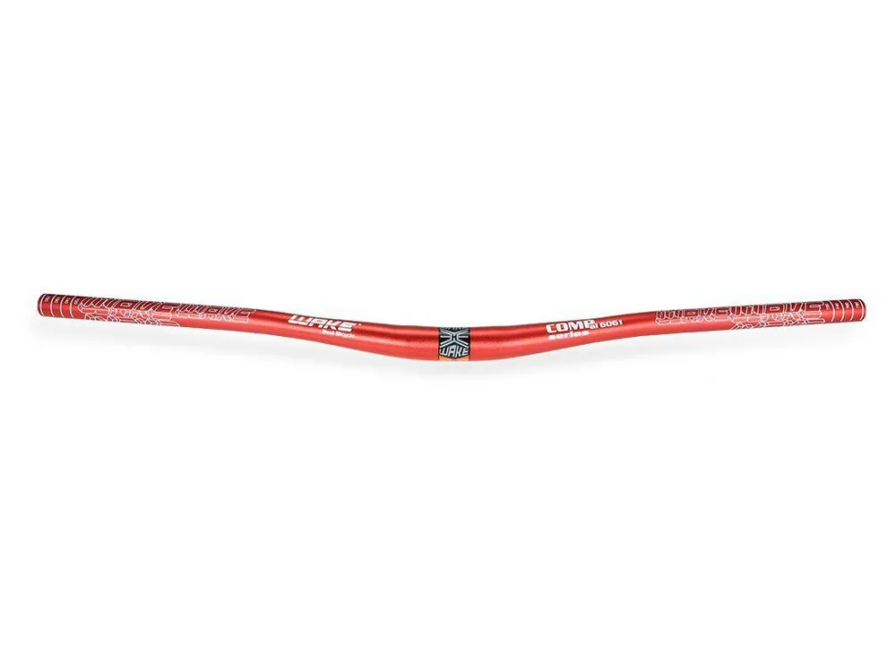 Řidítka Wake LW020 780\\/31,8mm červené Nízká Cena