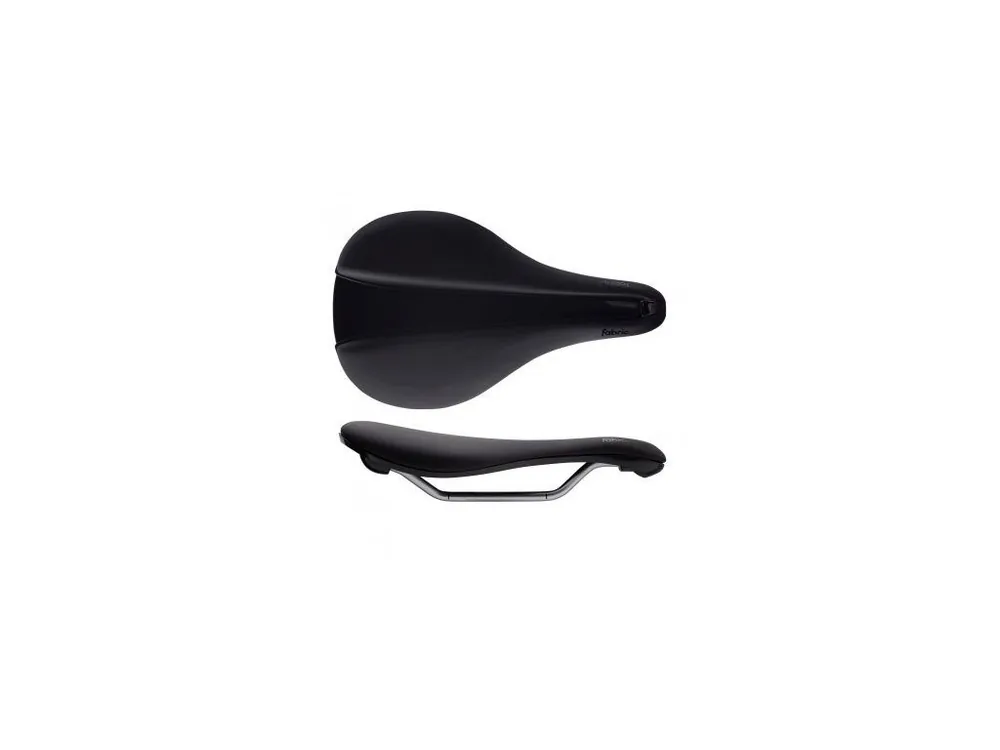 sedlo FABRIC LINE-S ELITE FLAT Cro-Mo155mm blk Značkový