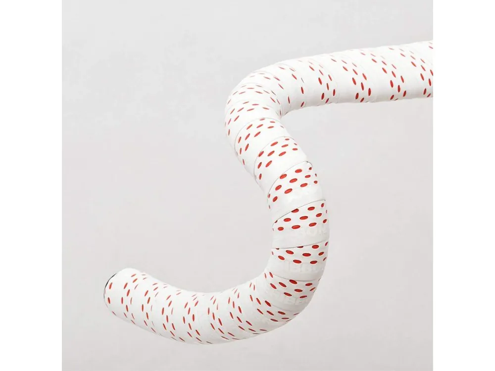 Omotávka BikeRibbon Drops white-red Značkový