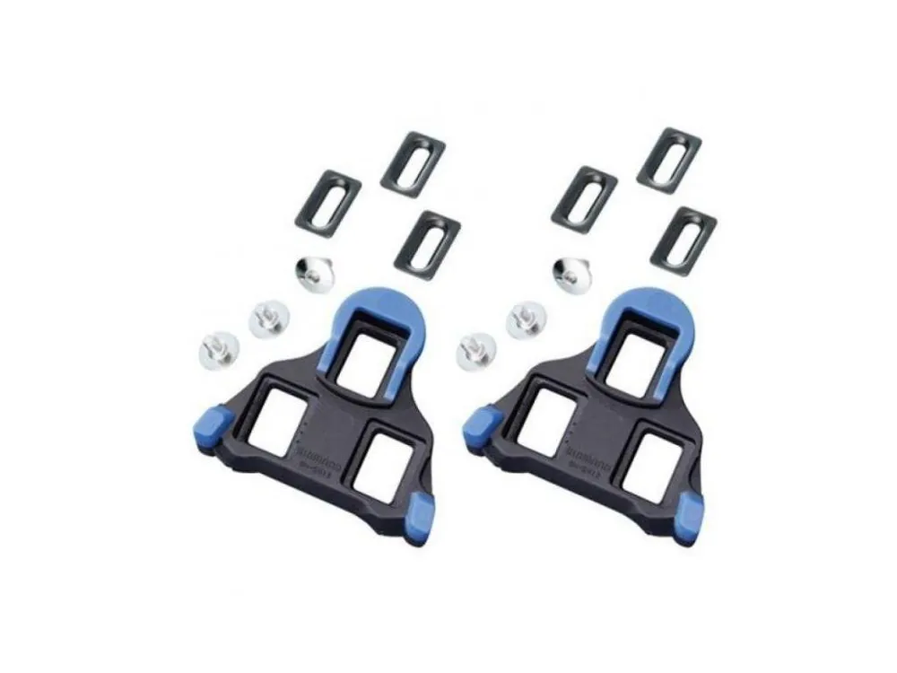 Levný zarážky,kufry SHIMANO SPD SL SM-SH12 s vůlí modré
