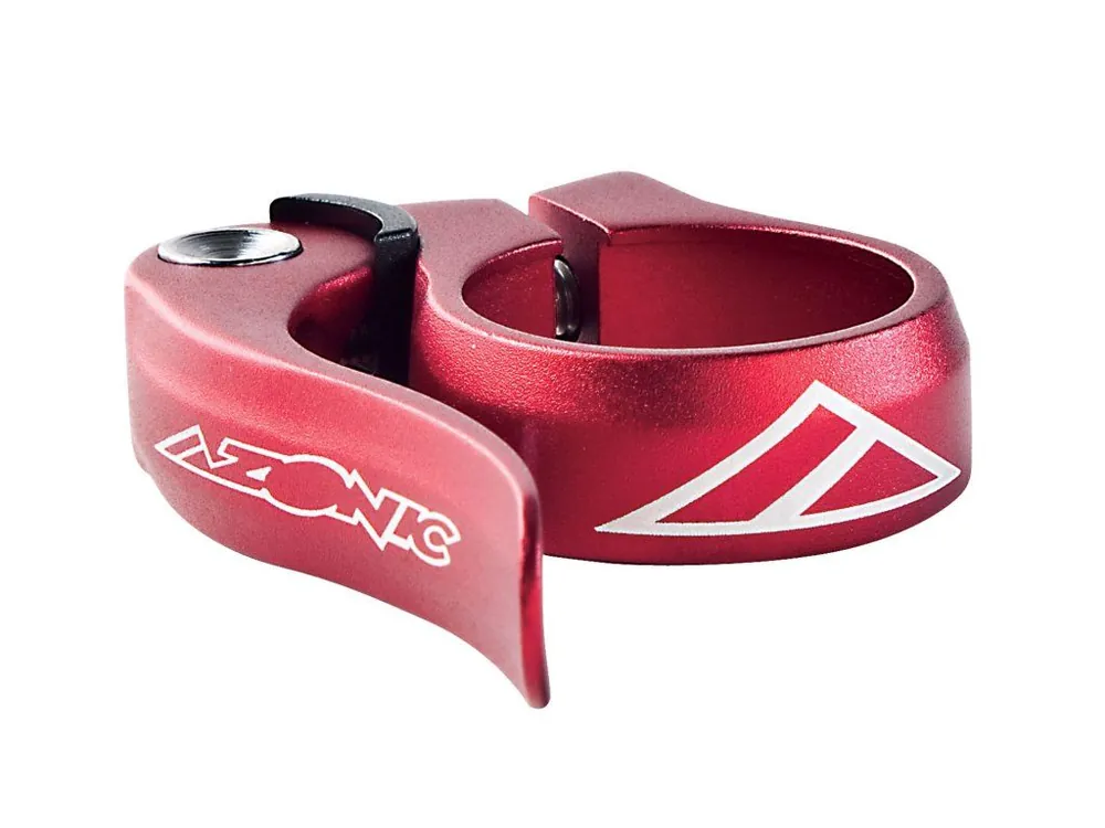 podsedlová objímka AZONIC QUICK RELEASE 31,8 červe Aktuální