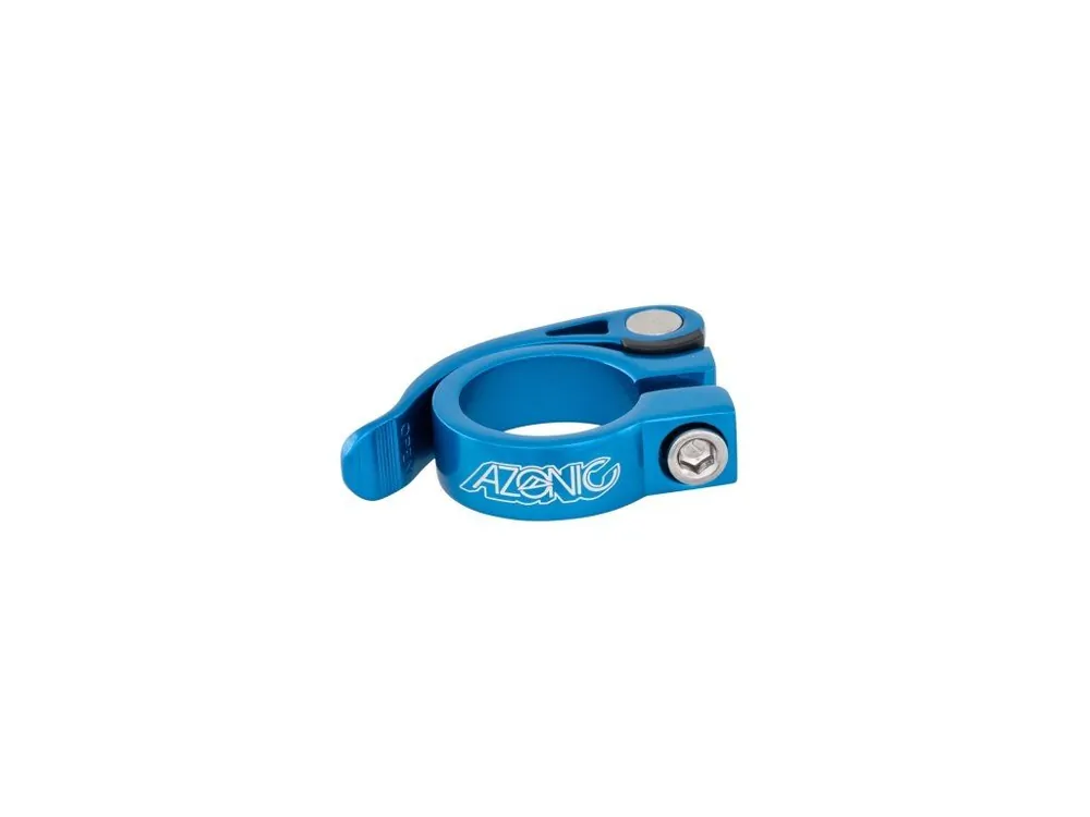 Nízká Cena podsedlová objímka AZONIC GONZO 31,8mm modrá