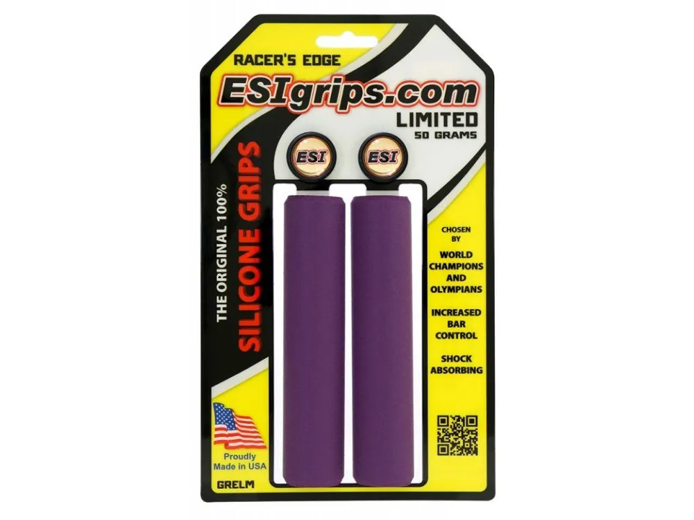 Gripy na kolo ESIgrips Racers Edge fialové Nakupujte Hned