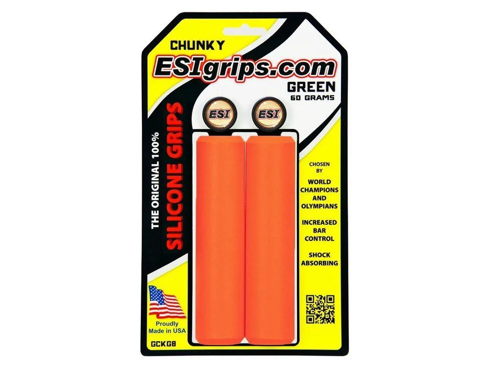 Gripy na kolo ESIgrips Chunky oranžové Novinka