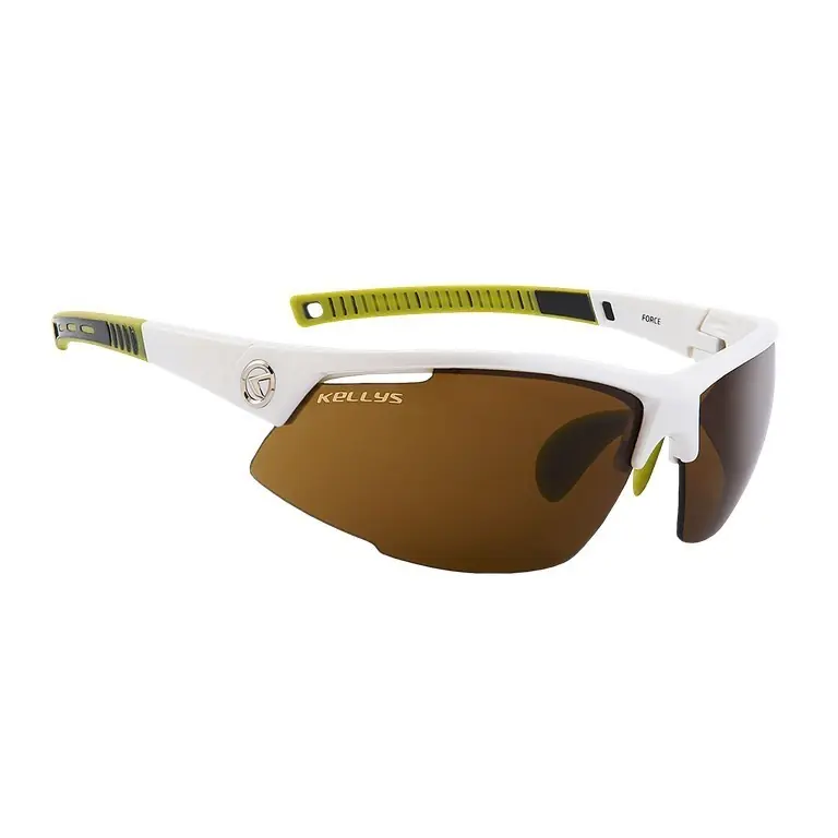 Cyklistické brýle Kellys Force-shiny wht Speciální Cena