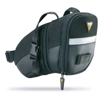 Nová Kolekce Cyklistická brašna podsedlová Topeak Aero Wedge pack medium pásky