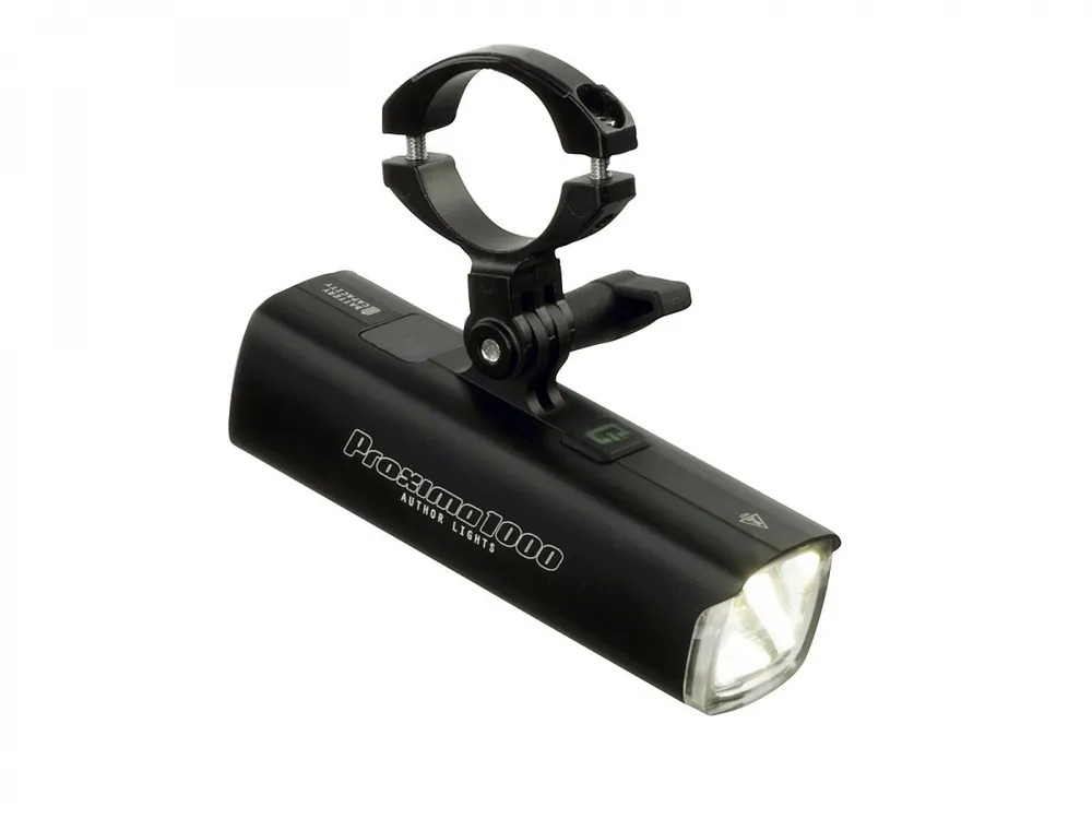 Světlo na kolo Author Proxima 1000 lm/GoPro clamp USB Alloy Expresní Doručení