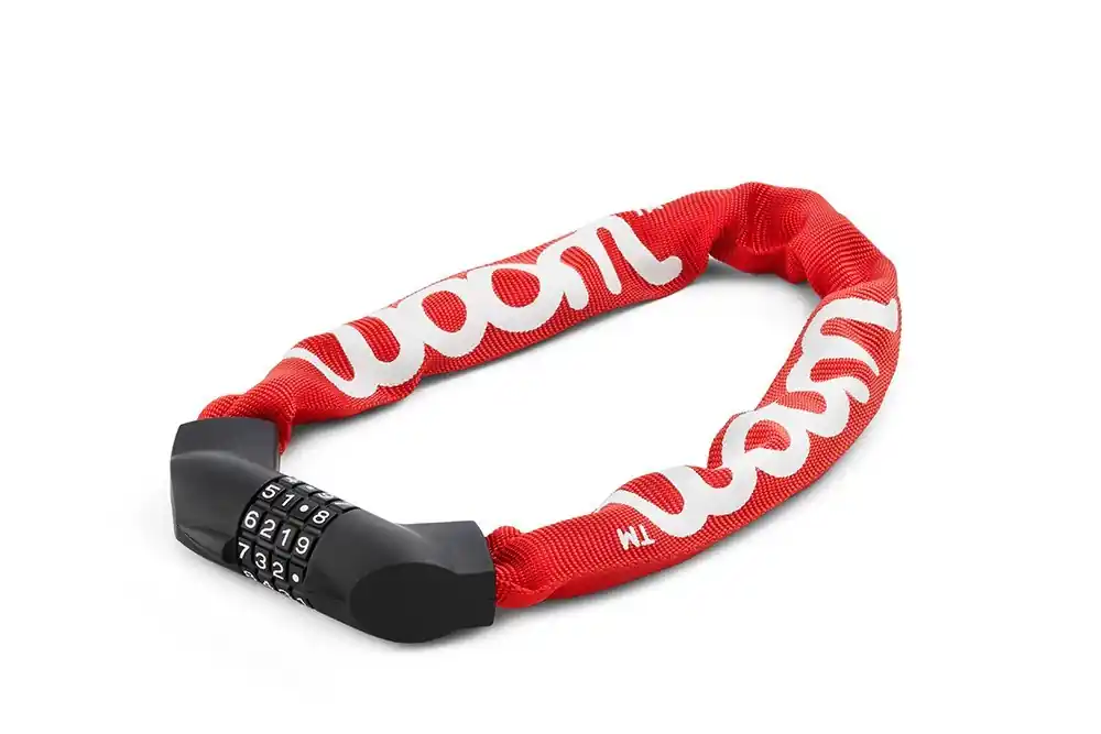 Zámek na kolo WOOM red Nejlepší Cena