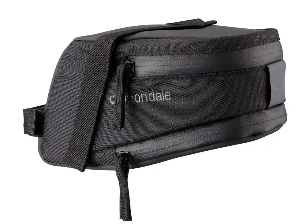 Cyklistická brašna Cannondale Contain Stitched Velcro large black podsedlová Akční Nabídka