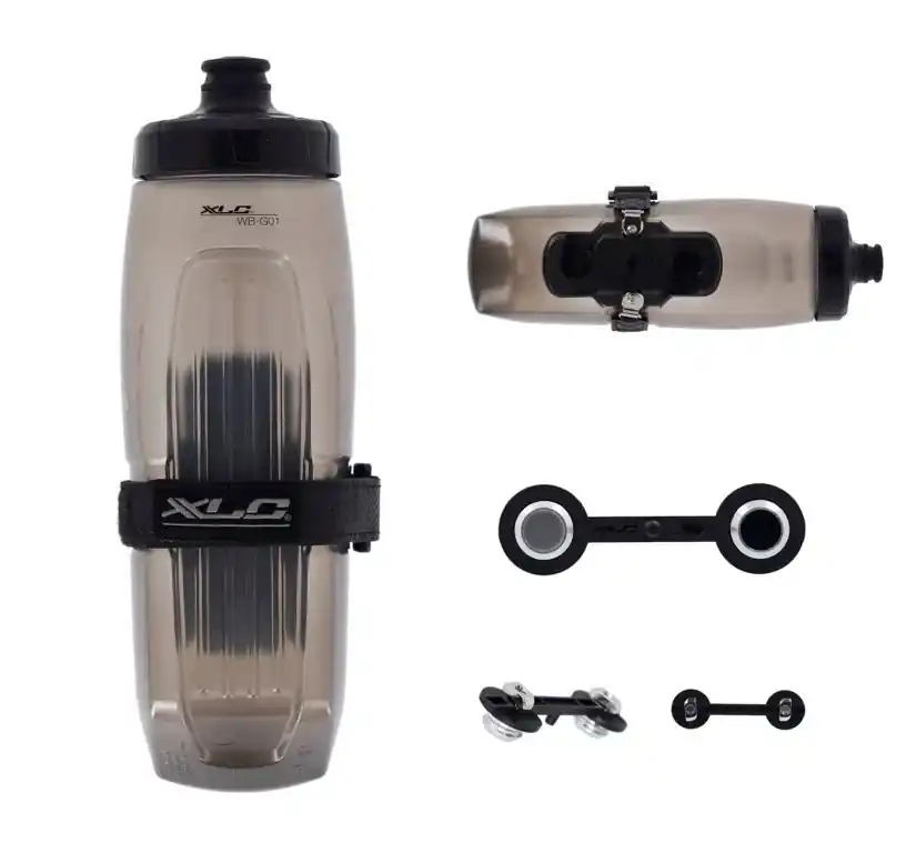 Speciální Cena Cyklistická láhev XLC Fidlock MR-S12 700ml čirá + adaptér
