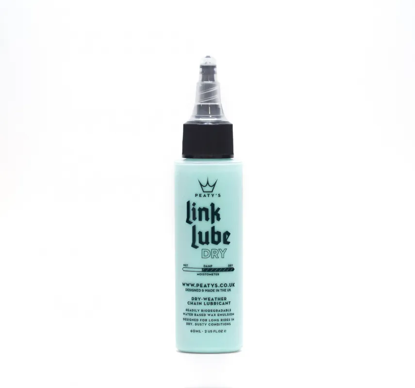 Značkový Olej na kolo Peatys Linklube Dry 60 ML