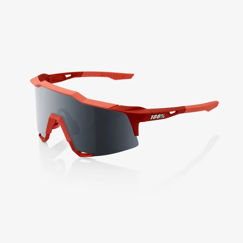 Ihned K Objednání Sportovní brýle 100% SPEEDCRAFT - Soft Tact Coral - Black Mirror Lens