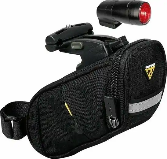 Brašna+světlo Topeak Aero Wedge Pack DF Combo Sport Vrácení Zdarma
