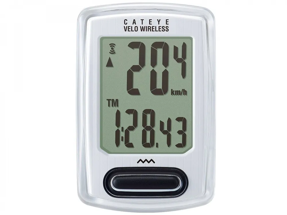 Tachometr na kolo Cateye Velo Wireless VT230W bílý Sezónní Sleva