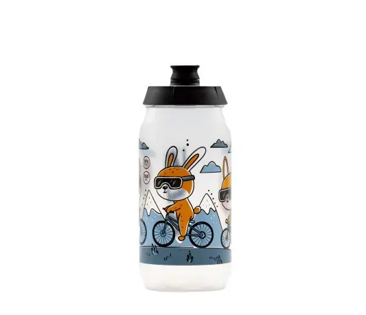 Cyklistická láhev Kellys Kolibri Transparent Kids 550ml Omezená Nabídka