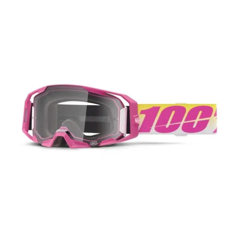 Ověřený Sjezdové cyklistické brýle 100% Armatic Goggle Sellars - Clear Lens