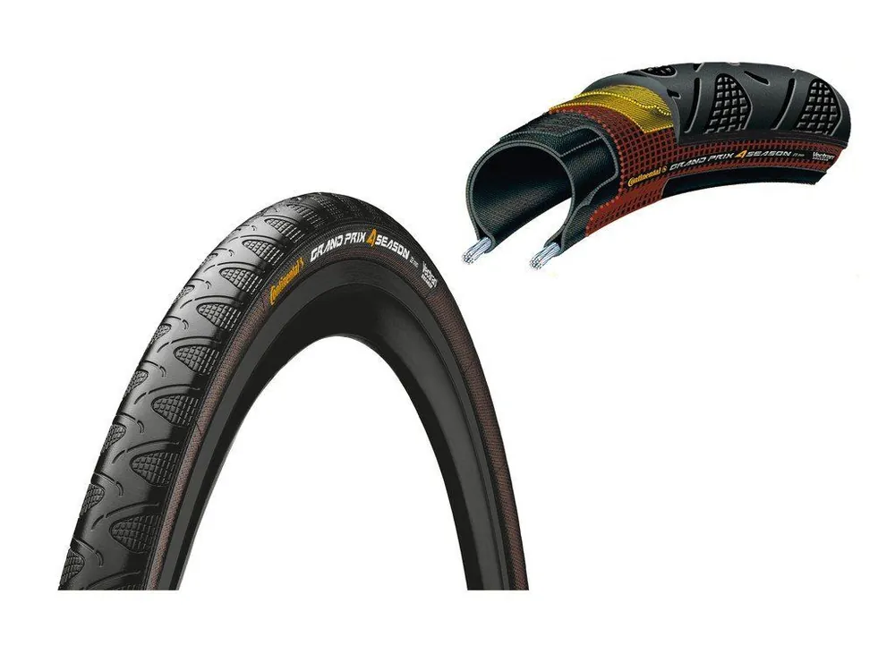 Plášt Conti Grand Prix 4-Season skl. 28\\" 700x28C 28-622 cerná Dura Skin Nakupujte Hned