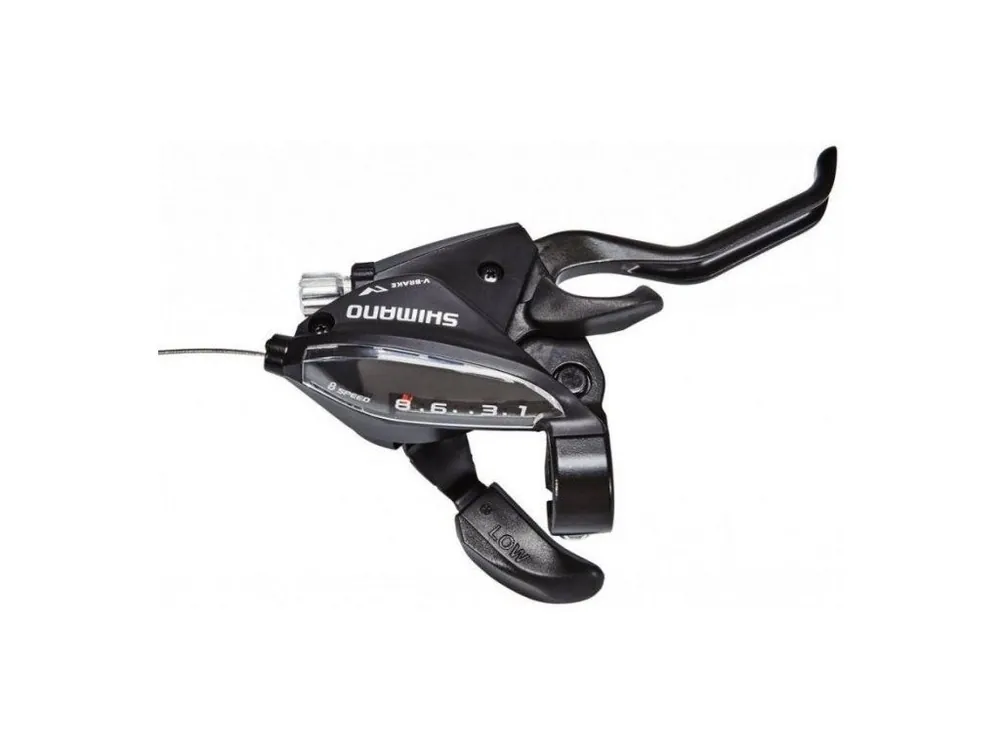 řadící+brzdové páky SH STEF500 3+8speed black Nejprodávanější