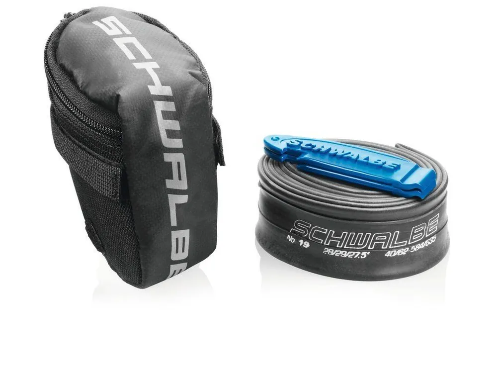 Schwalbe podsedlovka MTB26 + duše SV13+2 montpáky Finální Výprodej