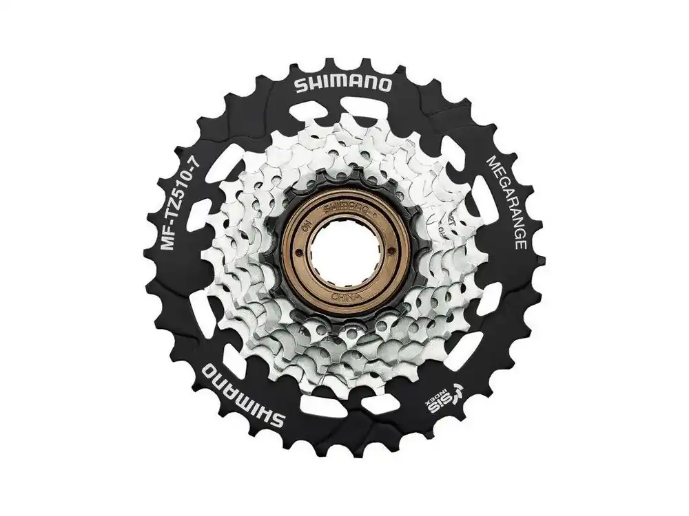 Šroubovací 7-mi kolo Shimano MFTZ510 14-34z stříbrné Nízká Cena