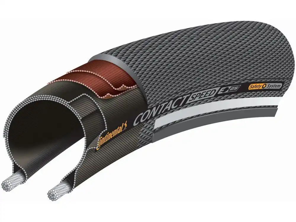 Continental plášť na kolo Contact Speed 26x1.30\\" černá Skin Rychlé Dodání