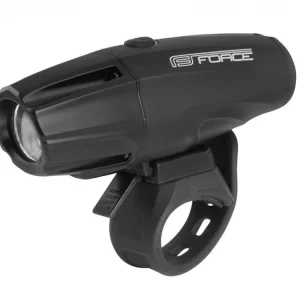Přední světlo Force Shark-700 USB černé Nejprodávanější