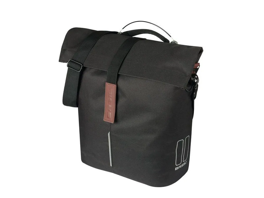 Finální Výprodej Basil City Shopper MIK Studs černá nákupní taška 14-16l